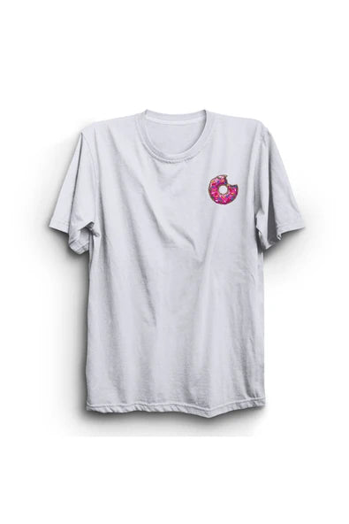 fame-stoned Donut Baskılı Unisex T-Shirt