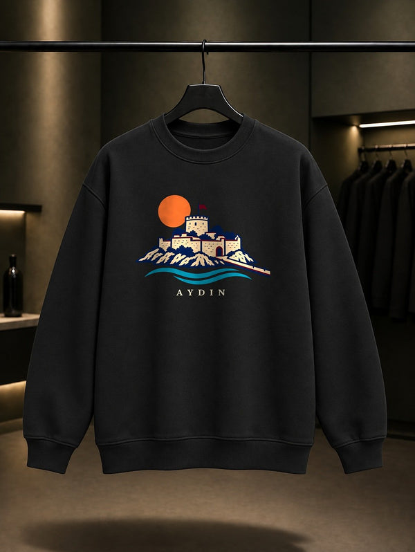 Aydın Güvercinada Sweatshirt – Siyah