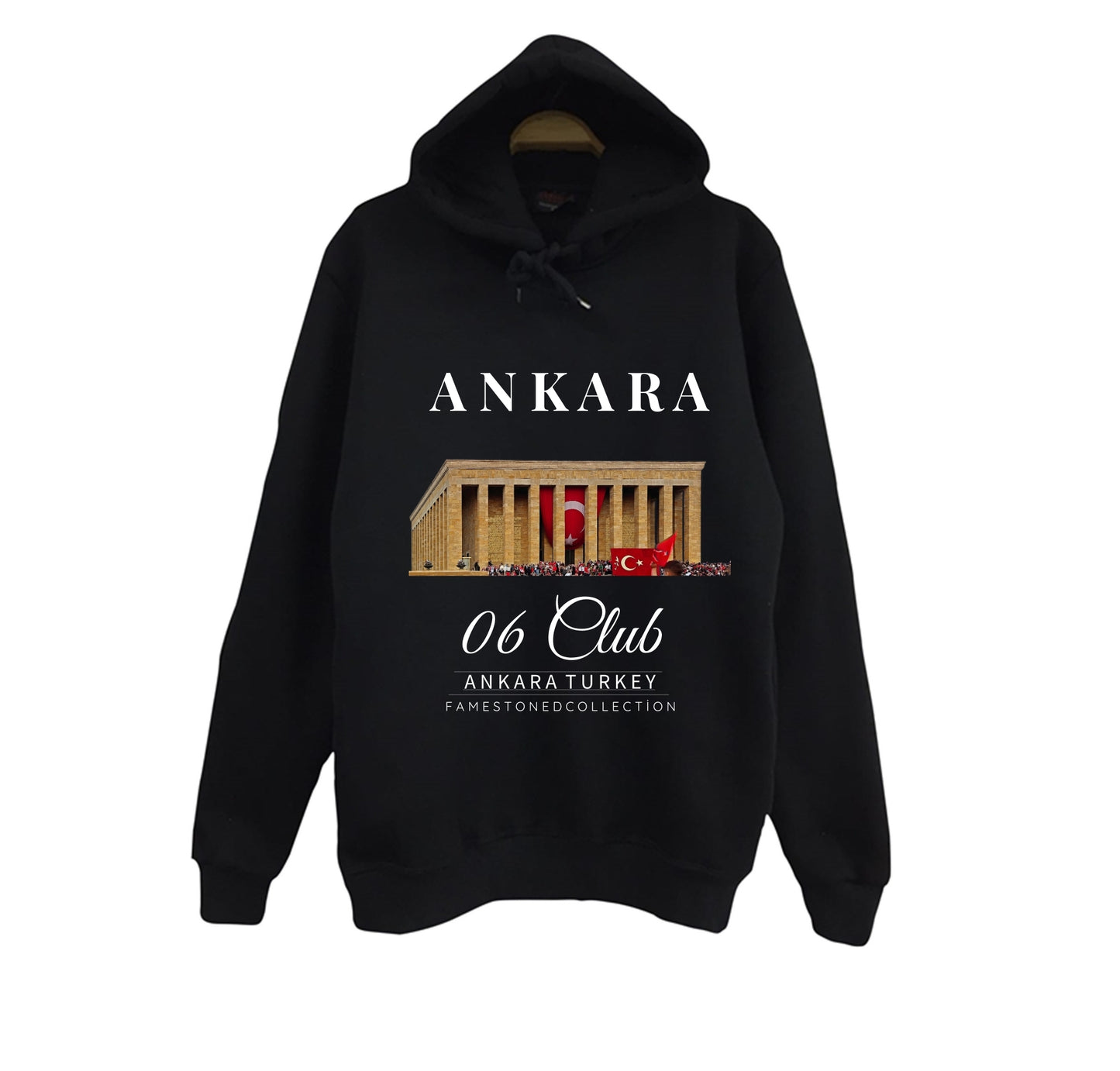 Antalya 07 Beach - Sahil - Deniz - Plaj - Yaz Tatili - Şehir Baskılı Unisex %100 Pamuk Kapüşonlu Sweatshirt
