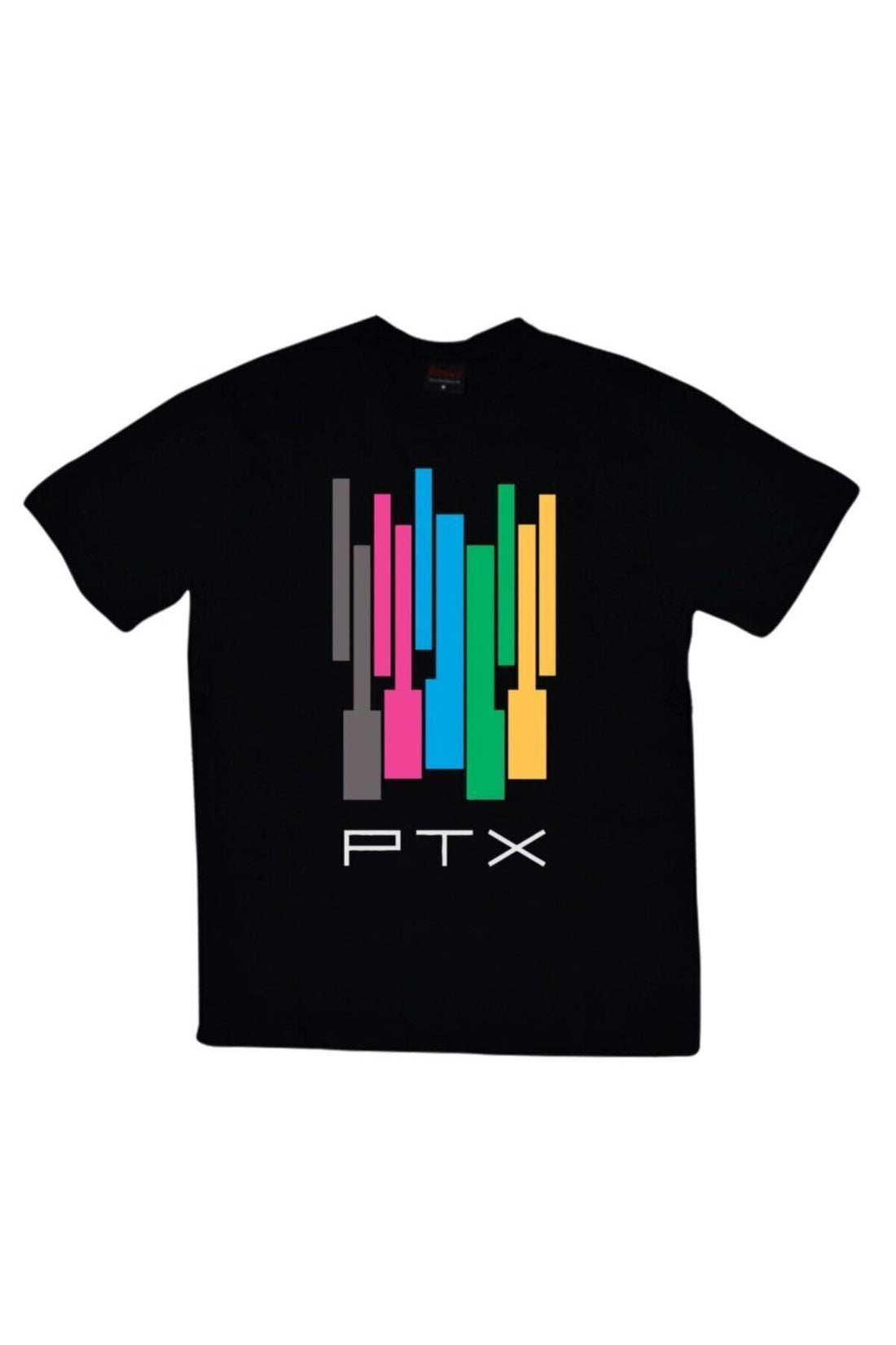 Pentatonix baskılı siyah tişört