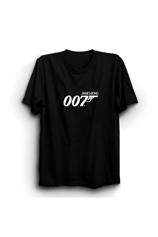 007 James Bond Baskılı Tshirt