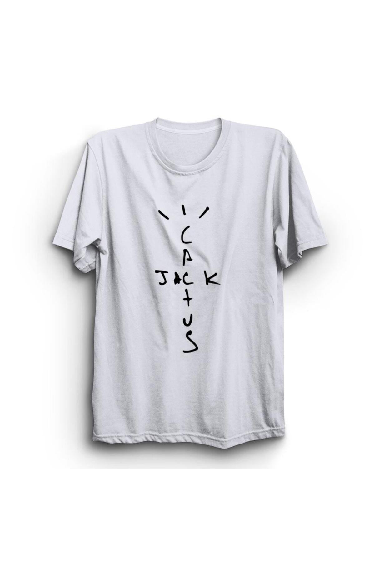 Cactus Jack Travis Scott Astroworld Baskılı Tshirt