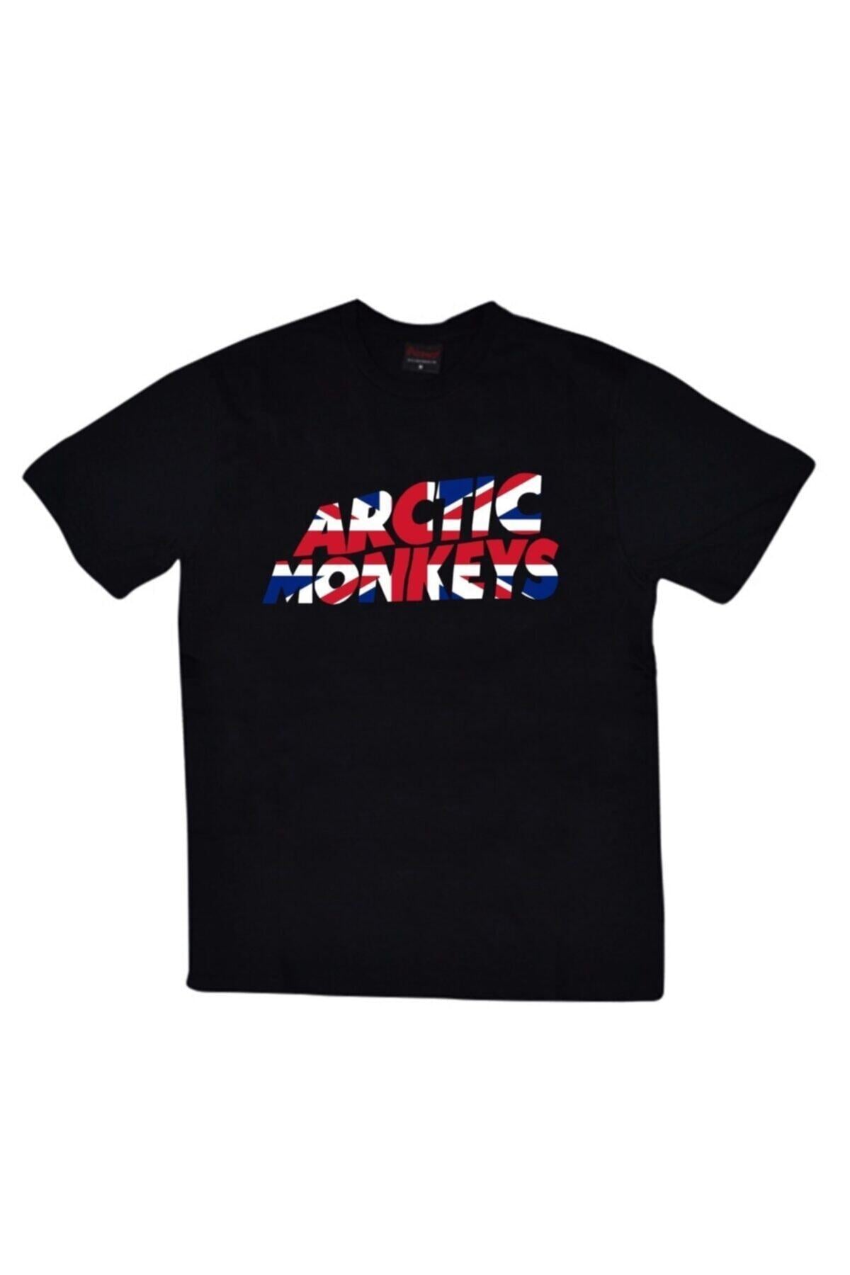 Arctic Monkeys Unisex %100 Pamuk Siyah T-shirt