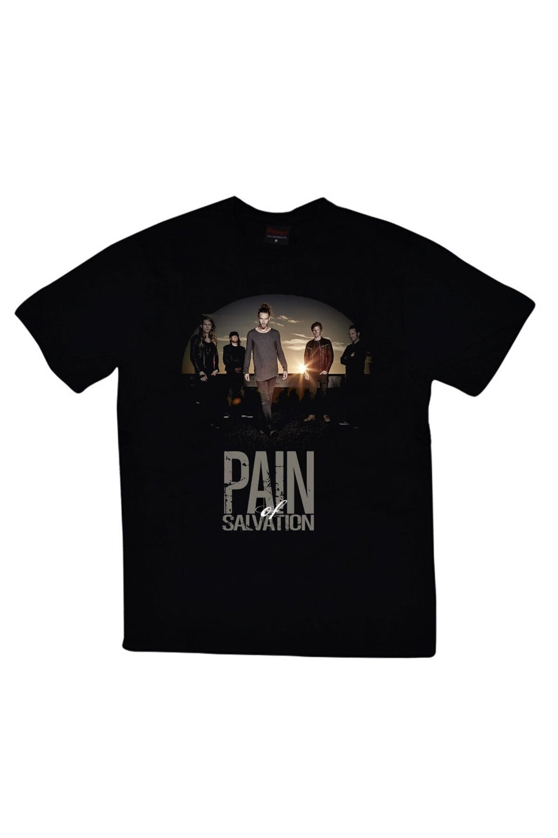 Pain Of Salvation baskılı siyah tişört