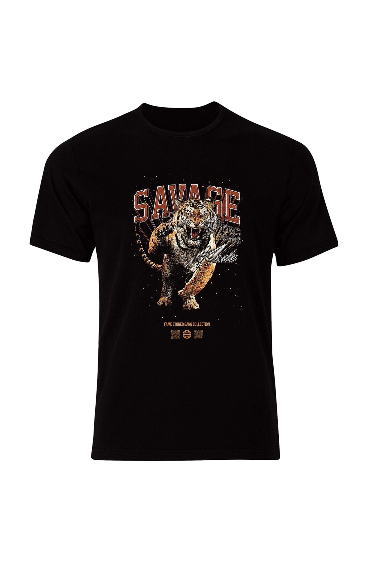 Aslan Baskılı Tişört ( Fame Stoned Gang Collection New Season Tshirt )