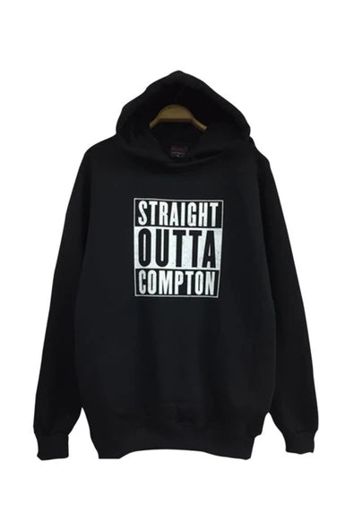 fame-stoned Straıght Outta Compton Baskılı Çocuk Sweatshirt