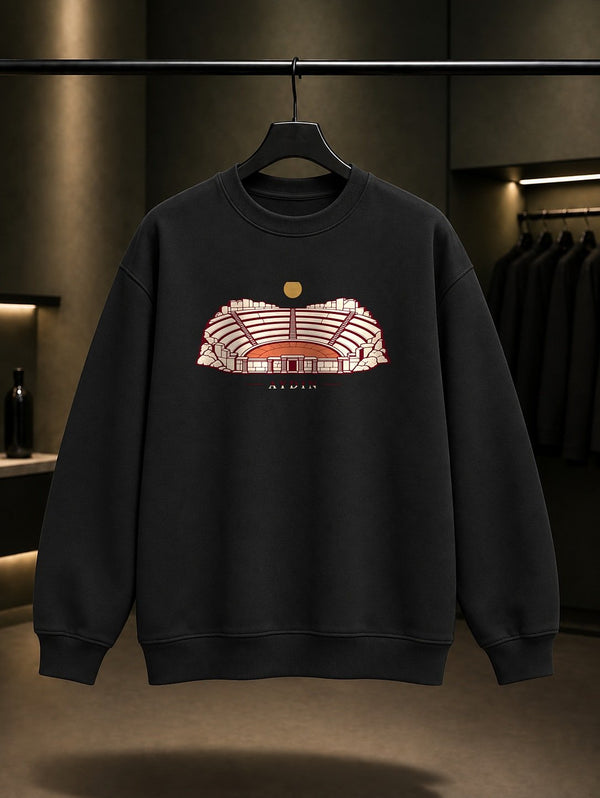 Aydın Milet Tiyatrosu Sweatshirt – Siyah