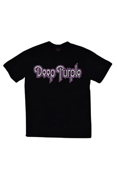 fame-stoned Deep Purple Baskılı T-shirt