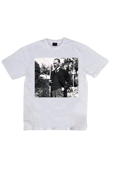 fame-stoned Gazi Mustafa Kemal Atatürk Tişört Baskılı T-shirt