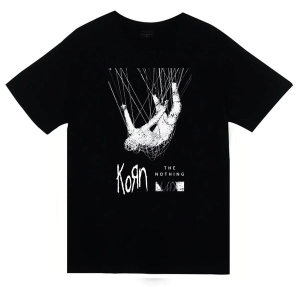Korn - The Nothing - Albüm baskılı siyah tişört