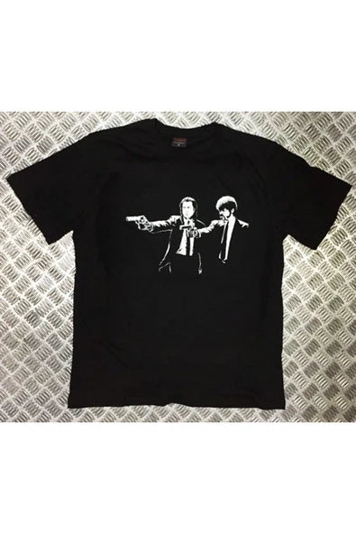 fame-stoned Pulp Fıctıon Baskılı T-shirt