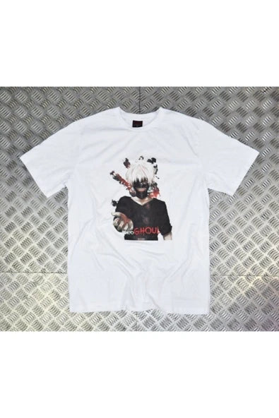 fame-stoned Tokyo Ghoul Baskılı T-shirt