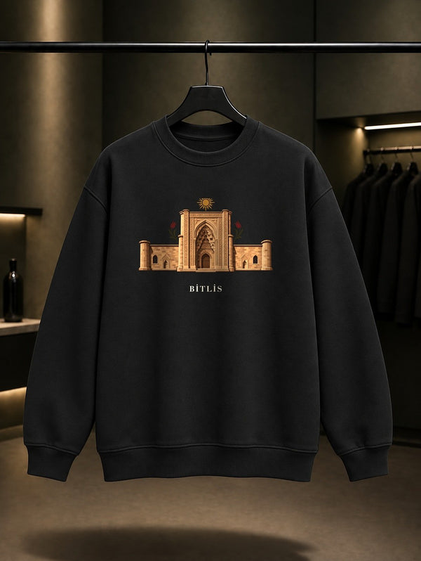 Bitlis İhlasiye Medresesi Sweatshirt – Siyah