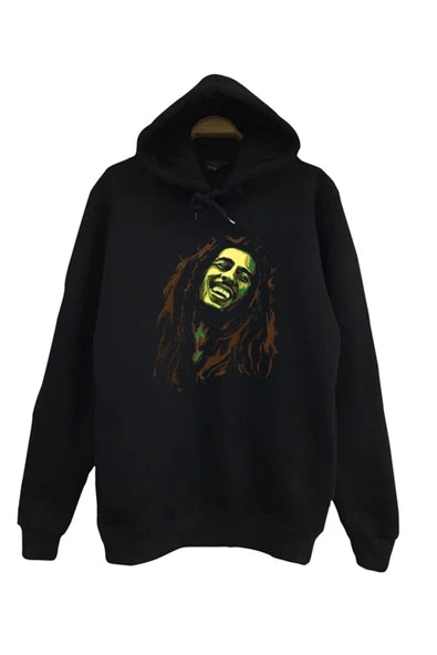 fame-stoned Bob Marley Baskılı Çocuk Sweatshirt