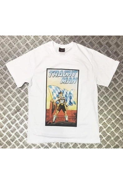 fame-stoned Trachtman Baskılı T-shirt