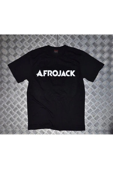 fame-stoned Afrojack Baskılı T-shirt