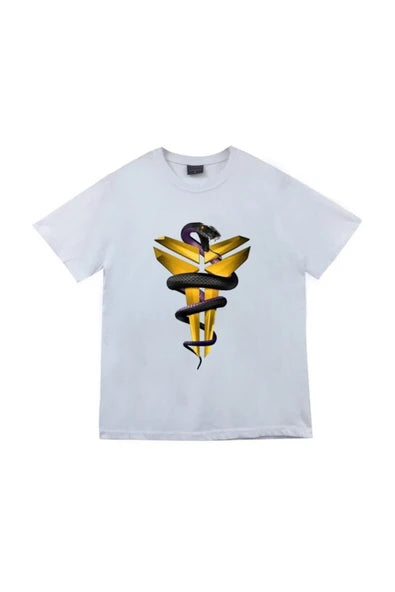fame-stoned Kobe Braynt Baskılı T-shirt