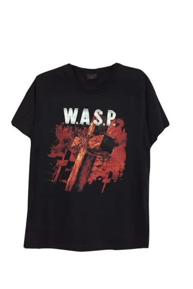 fame-stoned W.a.s.p Baskılı T-shirt