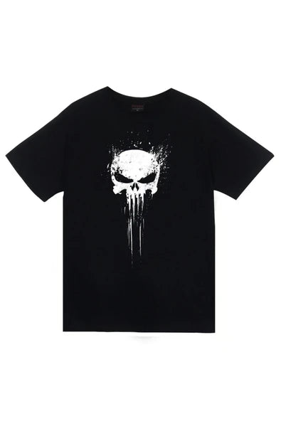 fame-stoned Kuru Kafa Baskılı Unisex %100 Pamuk T-shirt