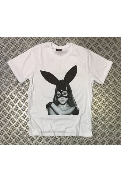 fame-stoned Ariana Grande Baskılı Unisex %100 Pamuk T-shirt