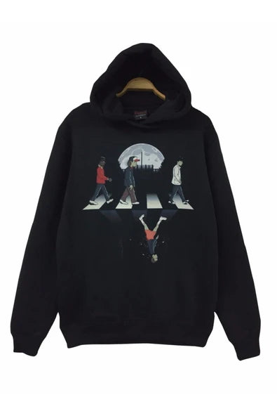 fame-stoned Stranger Thıngs Baskılı Sweatshirt