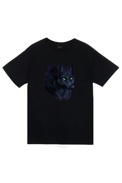fame-stoned Kurt Baskılı Unisex %100 Pamuk Kırmızı T-shirt