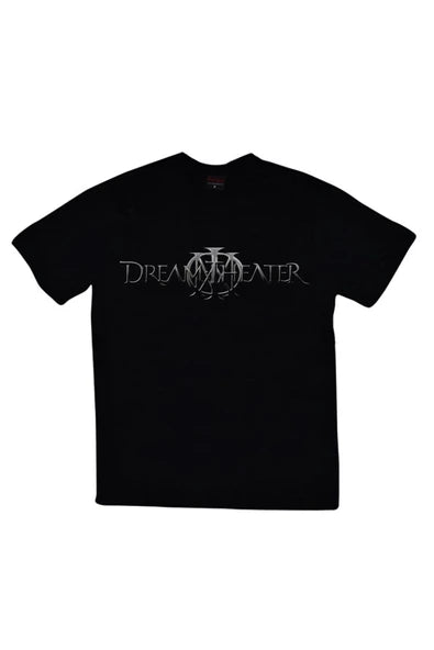 fame-stoned Dream Theater Baskılı Unisex %100 Pamuk Siyah T-shirt