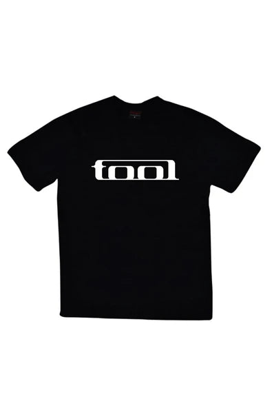 fame-stoned Tool Baskılı Unisex %100 Pamuk Siyah T-shirt
