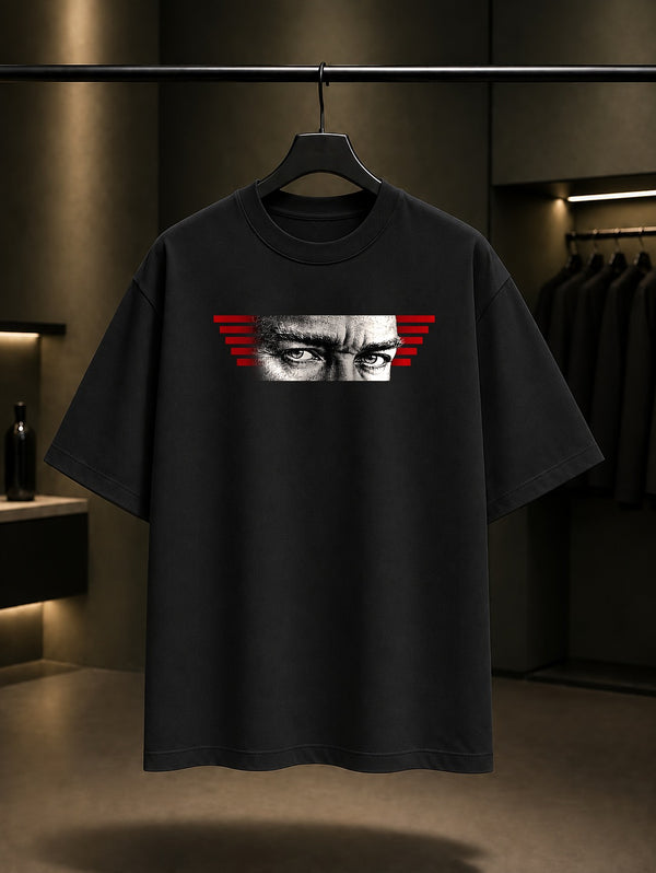 Optical Gaze Baskılı Unisex %100 Pamuk Tişört