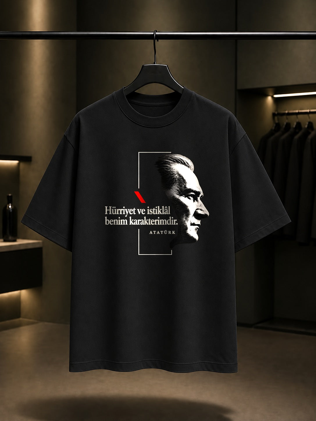 Freedom Break Baskılı Unisex %100 Pamuk Tişört