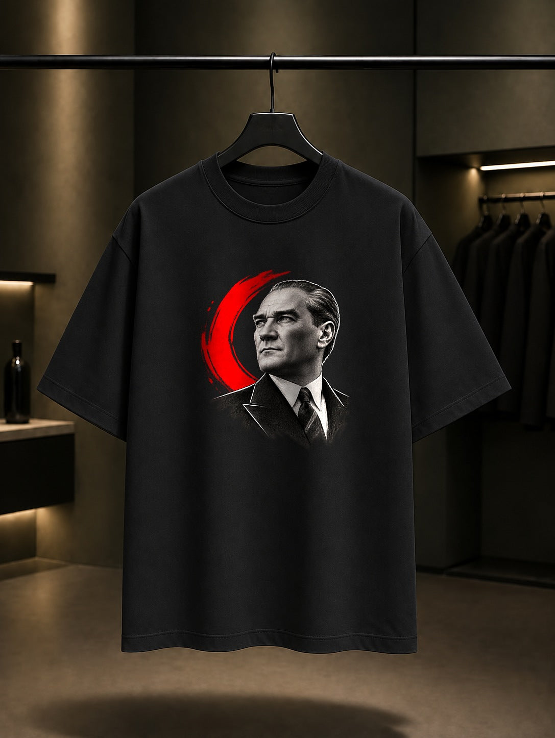 Ink Pause Baskılı Unisex %100 Pamuk Tişört