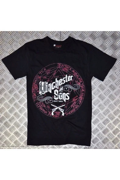 fame-stoned Supernatural Baskılı T-shirt