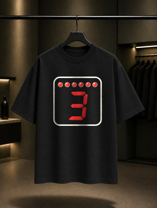 Dijital Vites Baskılı Unisex %100 Pamuk Tişört · Otomobil