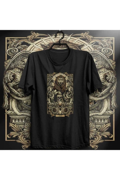 fame-stoned Unisex Siyah Baskılı T-Shirt