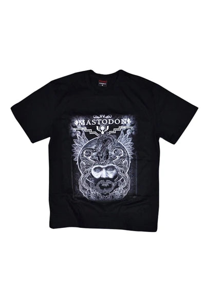 fame-stoned Mastadon Baskılı T-shirt