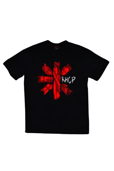 fame-stoned Red Hot Chili Peppers Baskılı Unisex %100 Pamuk T-shirt