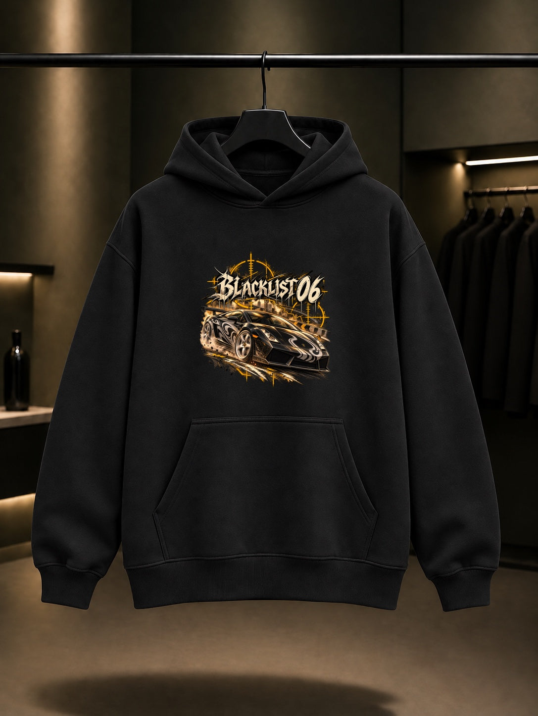 Most Wanted Ming Speedtrap Kapüşonlu Sweatshirt Siyah