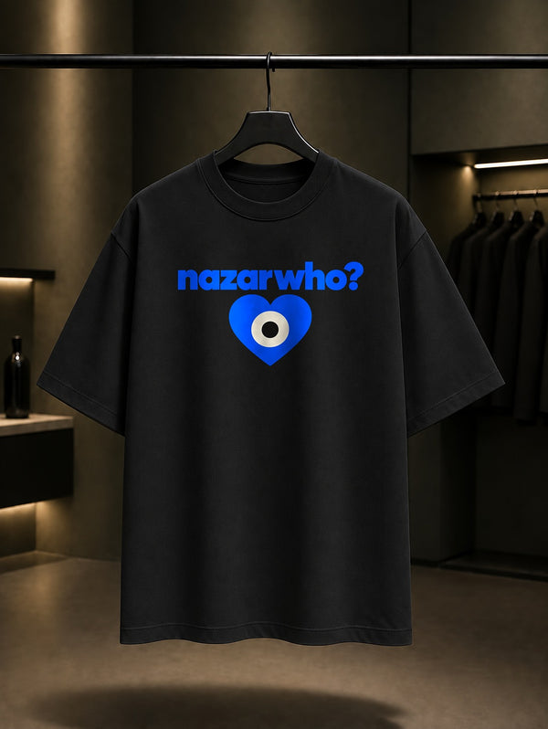 Nazar Kim Baskılı Unisex %100 Pamuk Tişört · Nazar