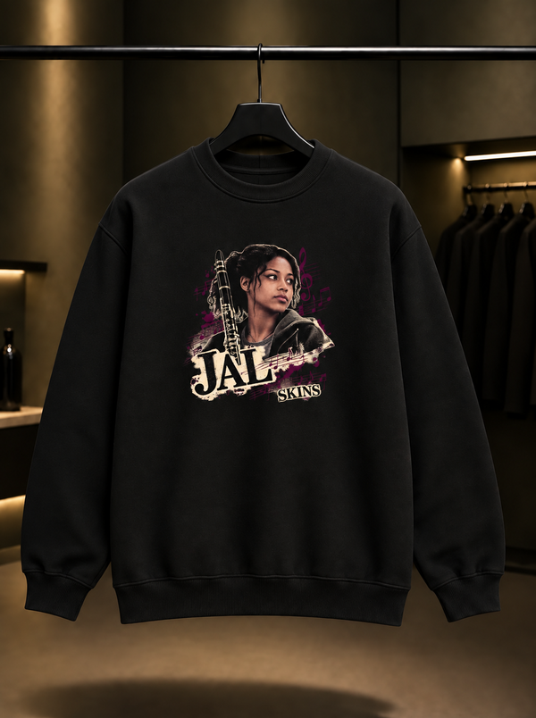 Skins Jal Sweatshirt — Siyah