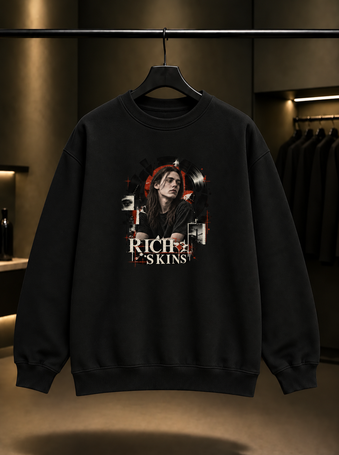 Skins Rich — Rich Sweatshirt — Siyah