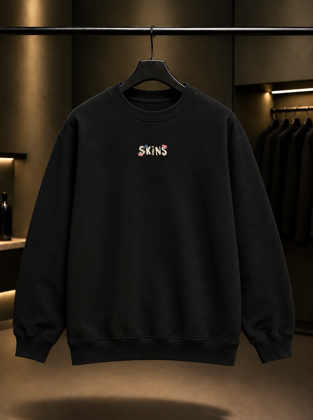 Skins Skins Type Sweatshirt — Siyah