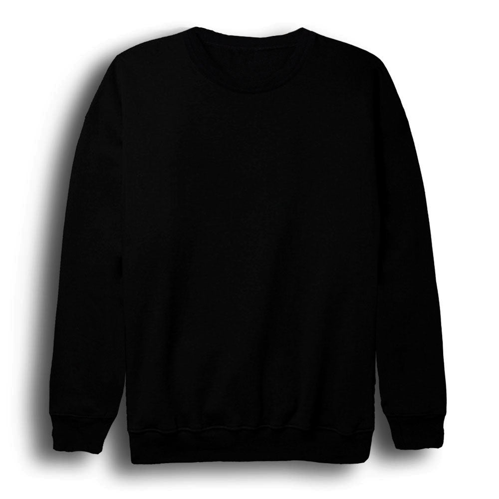 Fame Stoned baskılı siyah sweatshirt
