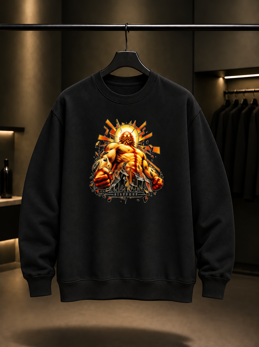 ULTRAKILL Sisyphus Prime Sweatshirt — Siyah