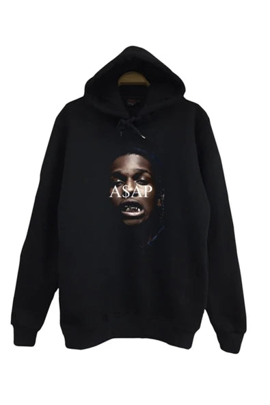 fame-stoned Asap Life Baskılı Sweatshirt