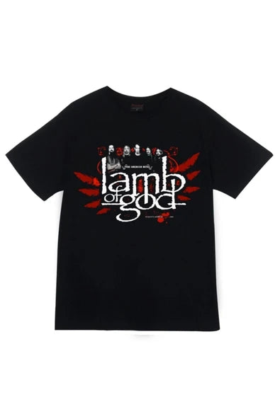 fame-stoned  Lamb Of God Baskılı T-shirt