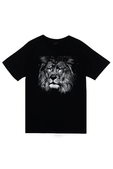 fame-stoned  Aslan Baskılı T-shirt