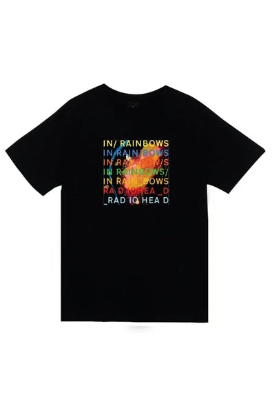 fame-stoned Radiohead Baskılı T-shirt
