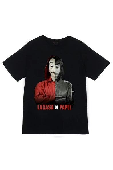 fame-stoned  La Casa De Papel Baskılı -t-shirt