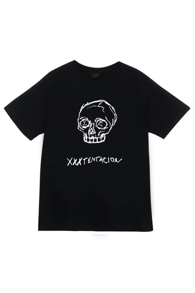 fame-stoned  Unisex Siyah Baskılı T-shirt