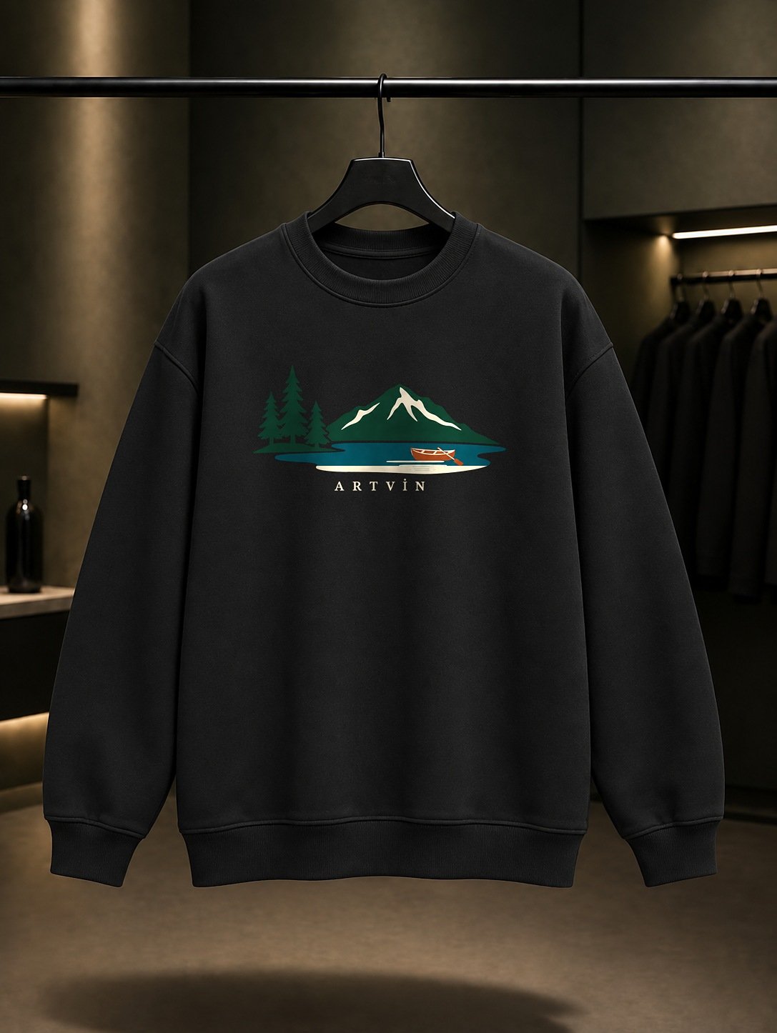 Artvin Borçka Karagöl Sweatshirt – Siyah